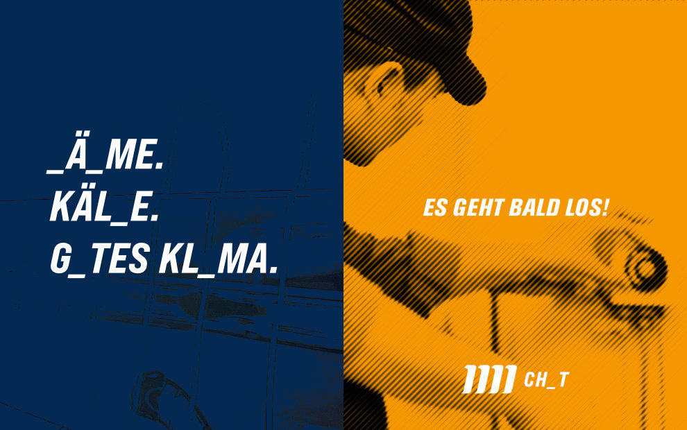 Entwicklung des gesamten Look&Feel, hier: Social-Media-Slides 1080x1350px • CHAT GmbH 